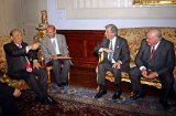 Д-р Мун в официальной резиденции Президента Уругвая Табаре Васкеса