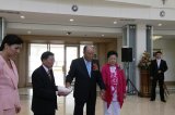Церемония открытия океанического Дворца мира в Корее